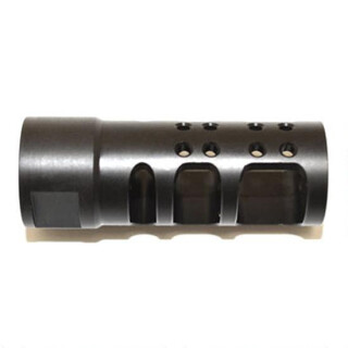 Spike's Tactical R2 Muzzle Brake .308 AR Muzzle Device .308 Winchester/7.62 NATO Threaded 5/8"x 24 Matte Black Finish