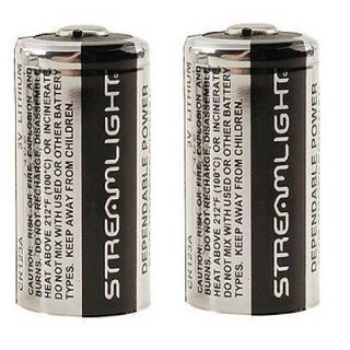 Streamlight CR2 Lithium Batteries for TLR-3 Tactical Light, 2-Pack