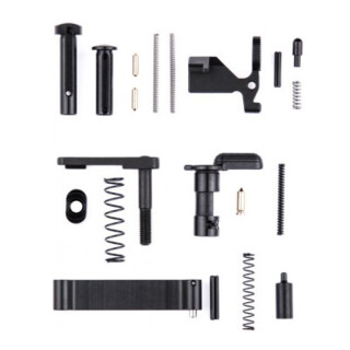 San Tan Tactical AR-15 Lower Parts Kit Without Pistol Grip/Trigger Group Black