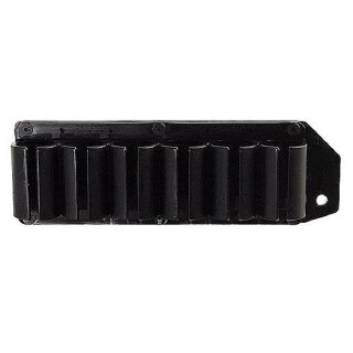 TacStar SideSaddle Mossberg 500/590/600 12-Gauge Shotshell Carrier, 6 Rounds, Aluminum, Black