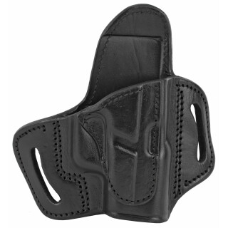 Tagua Gunleather Standoff TX-BH2 OWB Holster fits Glock 43 Models Right Hand Draw Open Top Leather Black