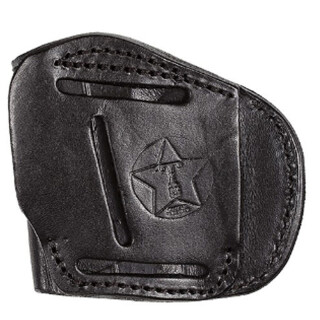 Tagua Gunleather TX1836 4 Victory Fits Most 9/40/45 Double Stack Pistols 4 Position Right Hand Leather Black