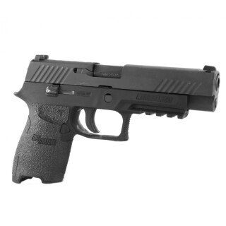 TALON Grips SIG P250 Compact with Medium Grip Module Rubber Adhesive Grip Black