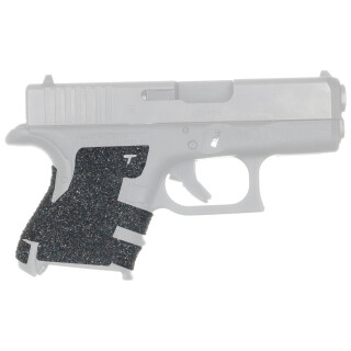 Talon Grips Inc Evolution EV03-PRO Rubber Grips for Glock Sub-Compact Size Models Black