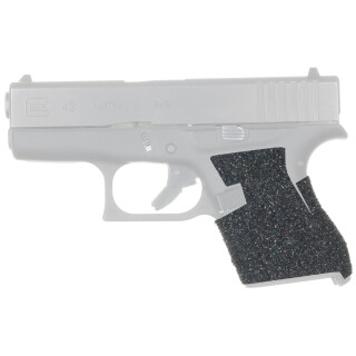 Talon Grips Inc Evolution EV04-PRO Rubber Grips for Glock 42/43 Models Black