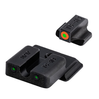 TRUGLO Tritium Pro Night Sights S&W Shield 9mm EZ