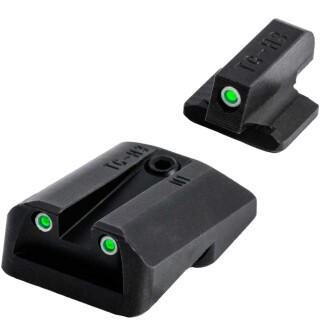 TRUGLO Tritium Night Sights with White 3-Dot Configuration For Sig P-Series with #8 Front and Rear