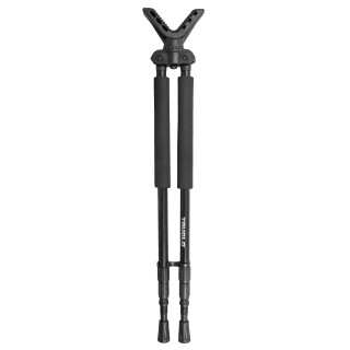 TRUGLO Solid Shot Shooting Rest Bipod 21" to 40" Neoprene Handles Black