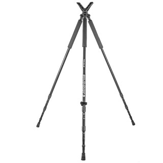TRUGLO Solid Shot Shooting Rest Tripod 22" to 68" Neoprene Handles Black