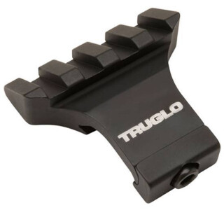 TruGlo 45 Degree Off-Set Riser Mount Picatinny Compatible Aluminum Matte Black