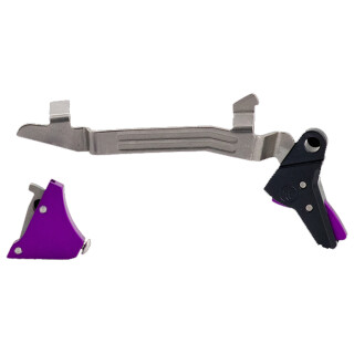 Timney Alpha Competition Trigger for Glock Gen 5 Purple