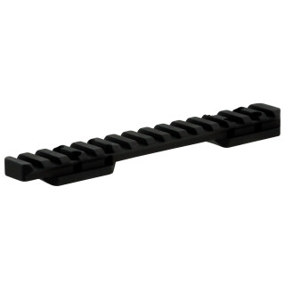 Talley Manufacturing One Piece Picatinny Style Scope Base 20 MOA Tikka Steel Construction Matte Black Finish