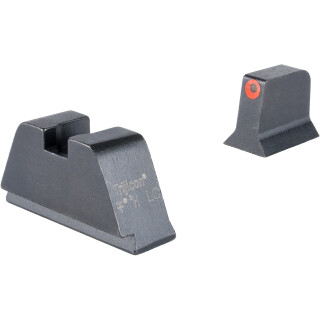 Trijicon Suppressor Height Sights for Glock Standard Frame Orange Front
