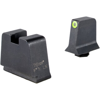 Trijicon Suppressor Height Tritium Sights for Glock 42/43/43X/48 Yellow Front