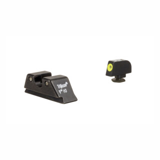 Trijicon HD XR Night Sight Set fits Glock MOS 17/19/26/22/23/27 Tritium Yellow GL614-C-601091