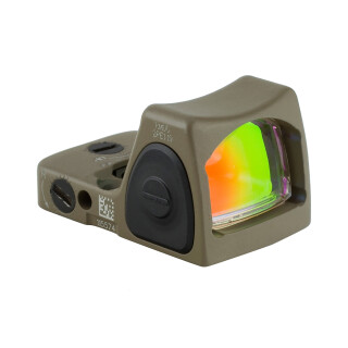 Trijicon RMR Type 2 Adjustable LED Sight 6.5 MOA Red Dot No Mount FDE