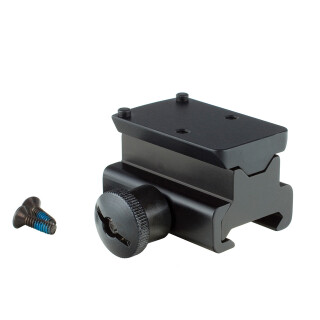 Trijicon RMR/SRO Thumbscrew Tall Picatinny Mount Matte Black