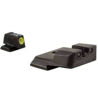 Trijicon HD Night Sight Set S&W M&P 3 Dot Tritium Green With Yellow Front Dot Outline SA137Y