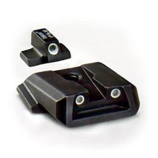 Trijicon S&W M&P/SD Series Bright & Tough Night Sight Set Green Front Green Rear Tritium Steel Black