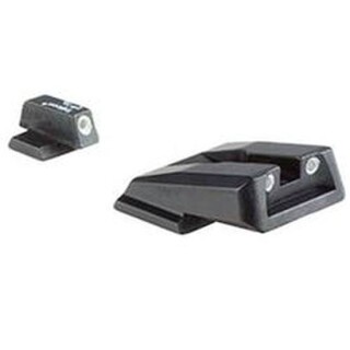 Trijicon Night Sight Set S&W M&P Shield Three Dot Tritium Green Steel Matte Black SA39-C-600714