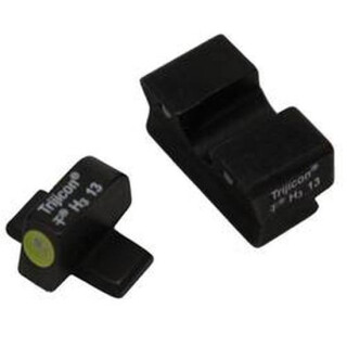 Trijicon HD Night Sight Set Sig P220, P229, P245 Steel Matte Three Dot Tritium Green with Front Dot Outline Yellow
