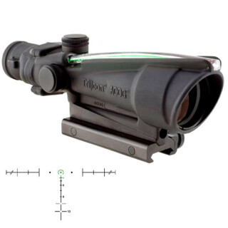 Trijicon ACOG 3.5x35 Dual Illuminated Green Horseshoe .223 Ballistic Reticle with TA51 Mount