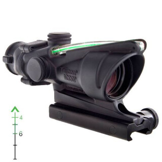 Trijicon ACOG 4x32 Green Dual Illuminated .223 Chevron Reticle with TA51 Mount