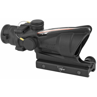Trijicon ACOG Rifle Scope 4x32 Red Horseshoe Reticle with Flat Top Mount Matte Black Finish TA31H
