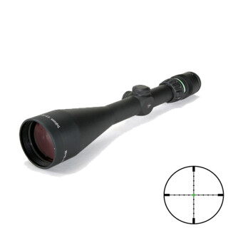 Trijicon AccuPoint 2.5-10x56 Scope Dual Illuminated MIL-Dot with Green Dot Reticle 30mm Tube Matte Black