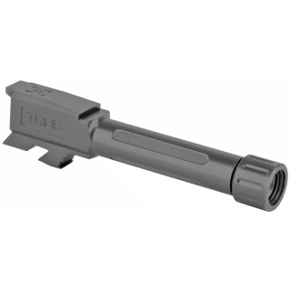 True Precision Replacement Barrel for Glock 43 Threaded 1/2x28 Black DLC Finish