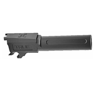 True Precision SIG Sauer P365 Replacement Barrel Non-Threaded Black DLC Finish