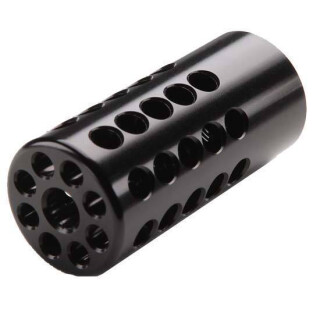 Tactical Solutions X-Ring 10/22 Compensator .920" Outside Diameter 1/2x28 Thread Pitch Matte Black Finish