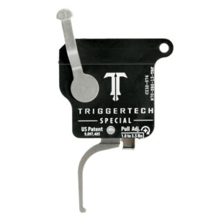 Trigger Tech Remington 700 Special Drop In Replacement Trigger Right Hand/Bolt Release/Flat Lever Natural Stainless Steel Finish
