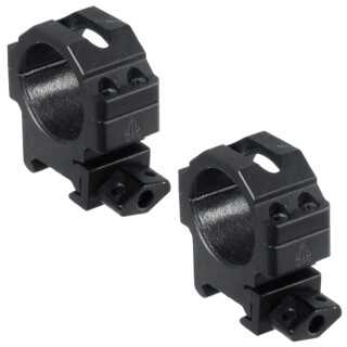 Leapers UTG Max Strength Picatinny Rings 30mm Low Aluminum Black