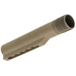 Leapers UTG PRO Receiver Extension Tube 6 Position Mil-Spec Aluminum Flat Dark Earth TLU001D