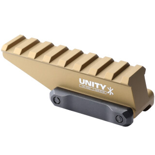 Unity Tactical FAST Absolute Optic Riser FDE