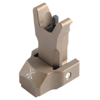 Unity Tactical FUSION Folding Backup Iron Sight FDE