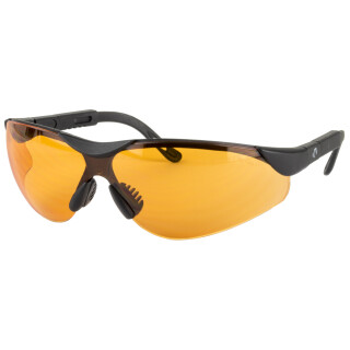 Walkers Shooting Glasses ANSI 287.1-2003 Amber Lenses Black Frame