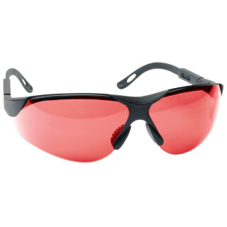 Walkers Shooting Glasses ANSI 287.1-2003 Vermillion Lenses Black Frame