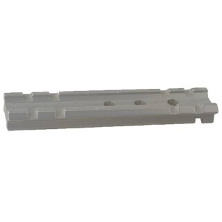 Weaver Detachable Top Mount Base S&W L/ K/N Frame Revolver 1 Piece Aluminum Silver 48001