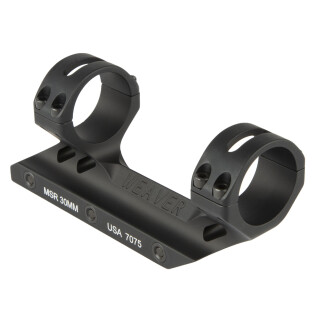 Weaver Premium MSR Optics Mount for 30mm Tube Black