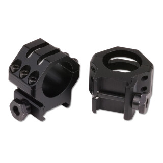 Weaver Tactical 6-Hole Picatinny Ring 30mm Low Black