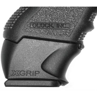 XGrip for Glock 26-27 Magazine Adapter Magazine Spacer for Full Size for Glock 17/22/31 Magazines Installed Into for Glock 26/27/33 Frames Matte Black Finish