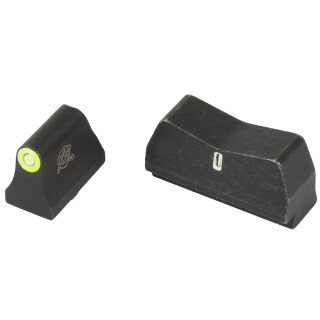 XS Sights DXT2 Standard Dot Suppressor Height Sights for Glock 17/19/26 Green Front Sight