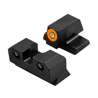 XS Sights R3D 2.0 Night Sights for S&W M&P Optic Ready Orange