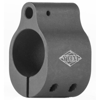 YHM AR-15 Low Profile Gas Block Steel Matte Black