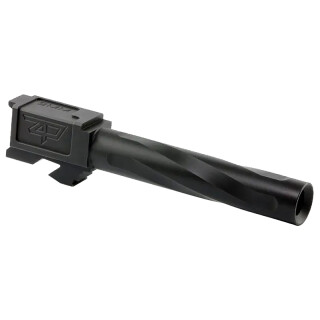 Zaffiri Precision Barrel for Glock 17 Gen 1-4 Black