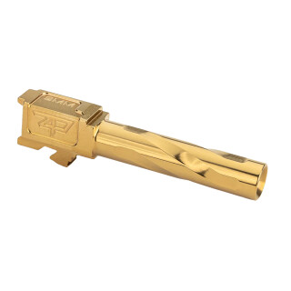 Zaffiri Precision Barrel for Glock 19 Gen 1-4 Gold