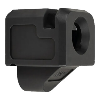Zaffiri Precision Blowhole Compensator for 9mm Glock Black