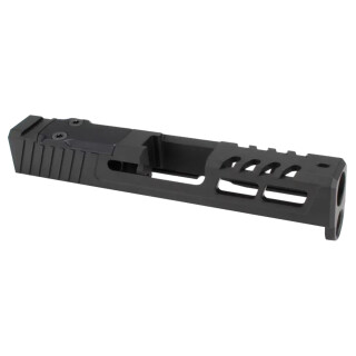 Zaffiri Precision ZPS.2 Slide Complete Upper for Glock 43/43X RMSc Cut Black